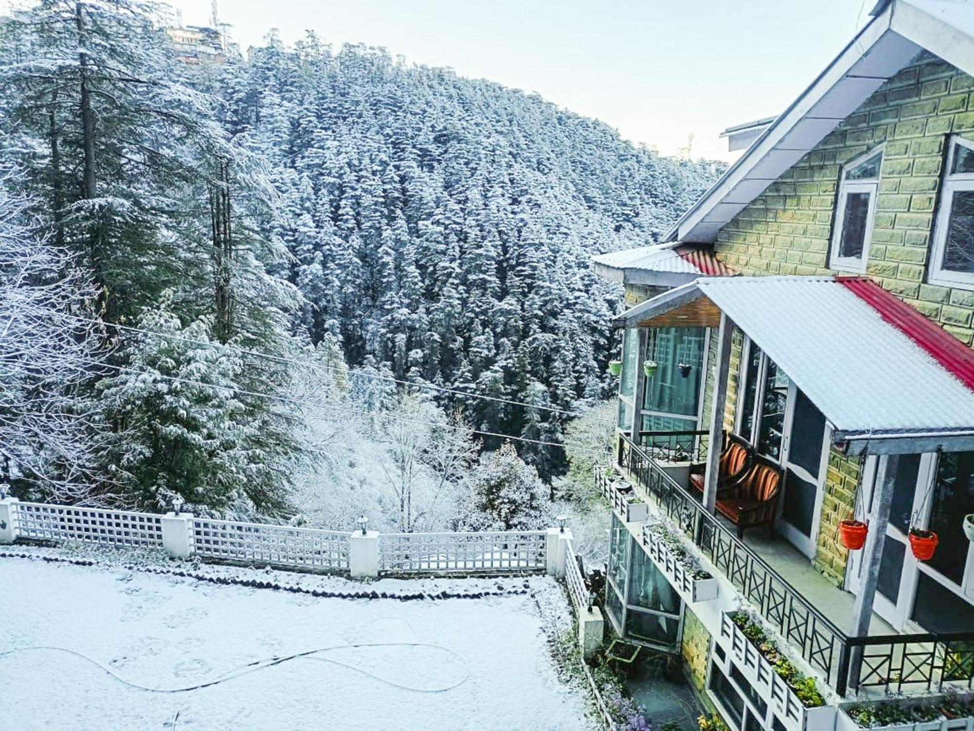 Вилла Whispering Pines Шимла Экстерьер фото